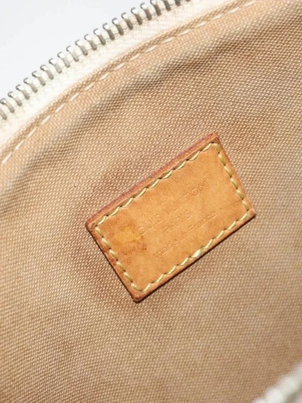 LOUIS VUITTON Damier Azur Pochette Bosphore Shoulder Bag N51112 LV Auth BA7009 - Picture 13 of 16